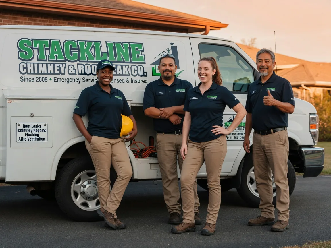 Chimney flashing repair company in Sharpsburg, IA